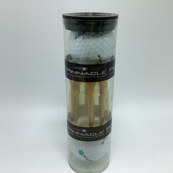 Pinnacle Other - Pinnacle Golf Ball & Tee Gift Set Bent Tree Golf Club Hot Shot‎
